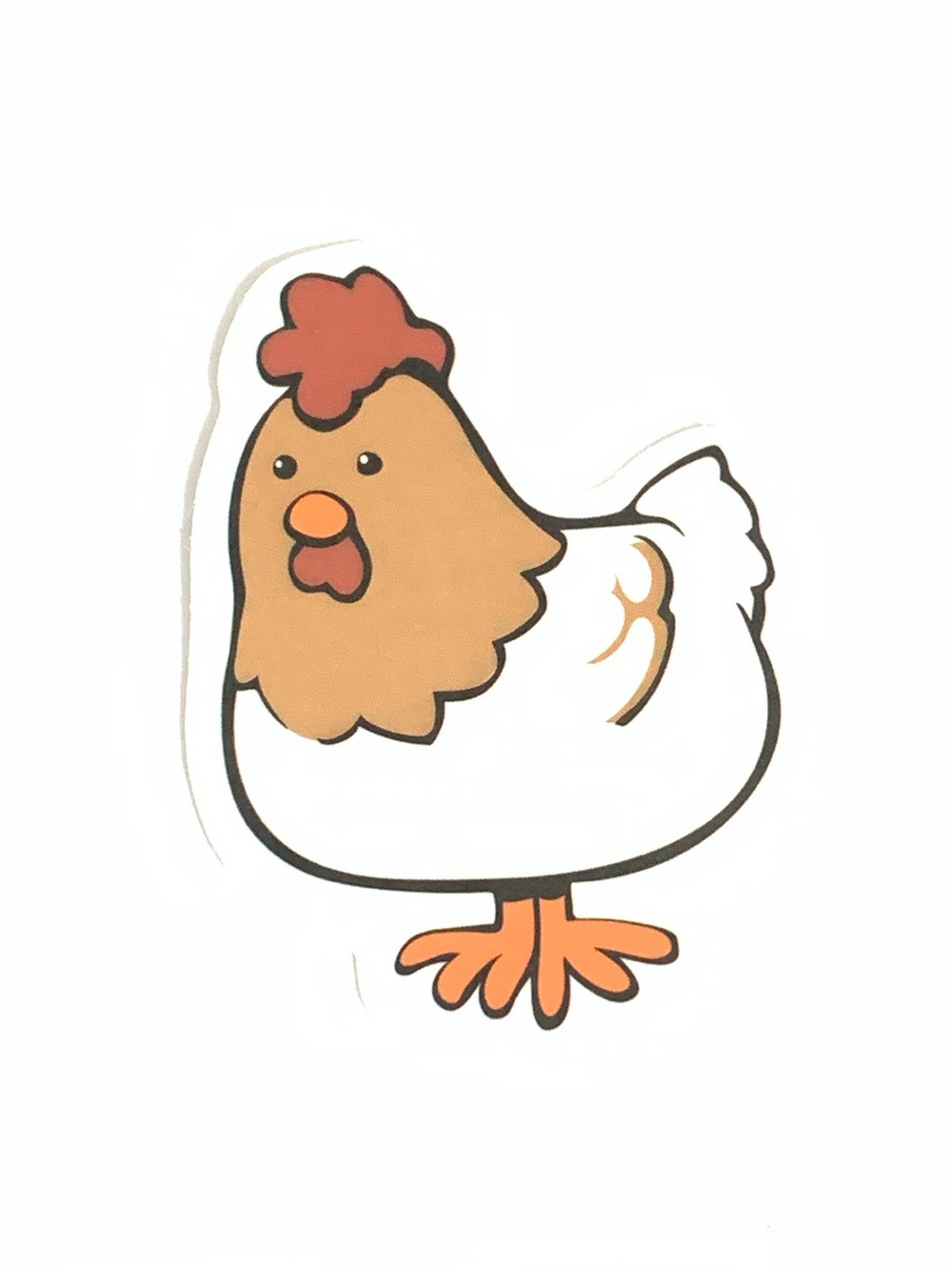 Chicken Vinyl Sticker